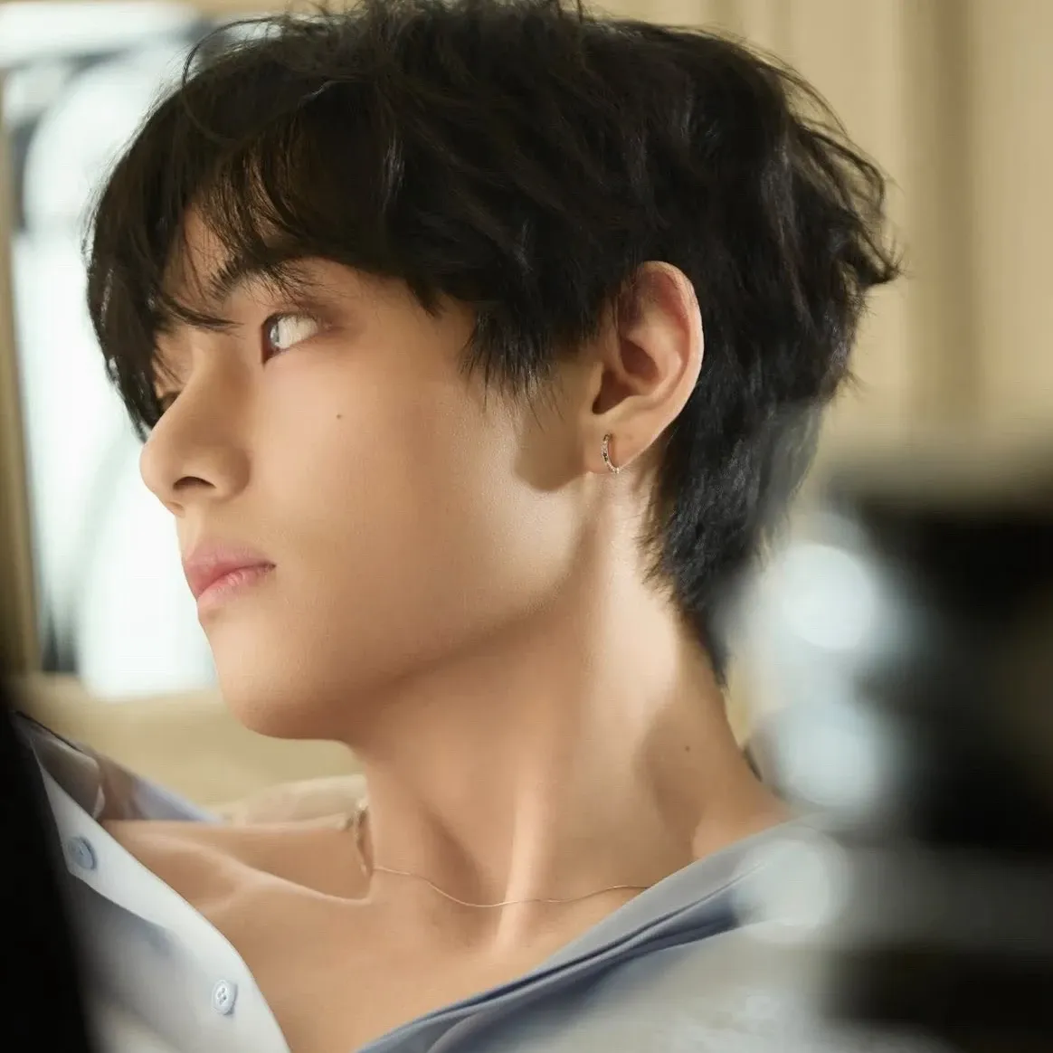 A moment captured by a fan of Kim Taehyung (V)