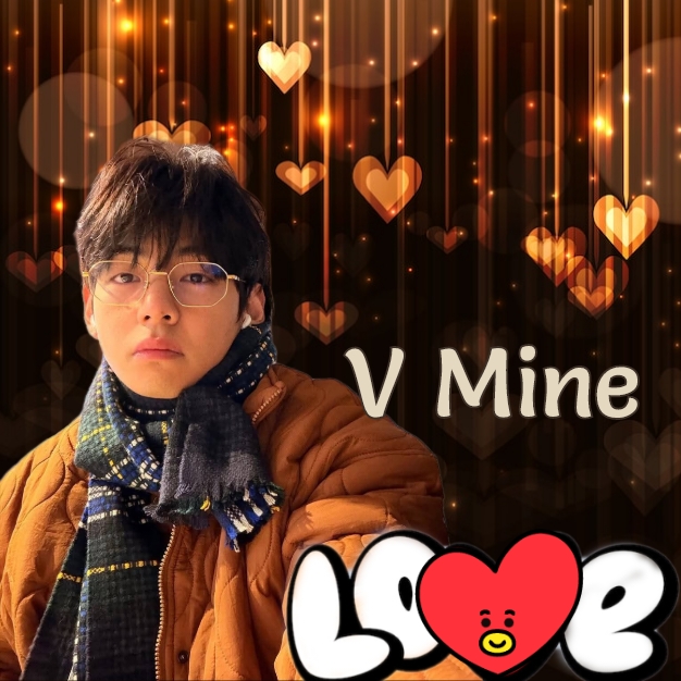 Behind-the-scenes cut of Kim Taehyung (V)