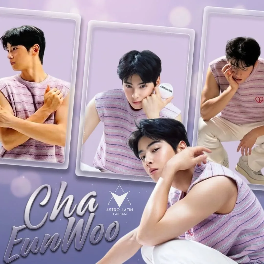A moment captured by a fan of Cha Eunwoo