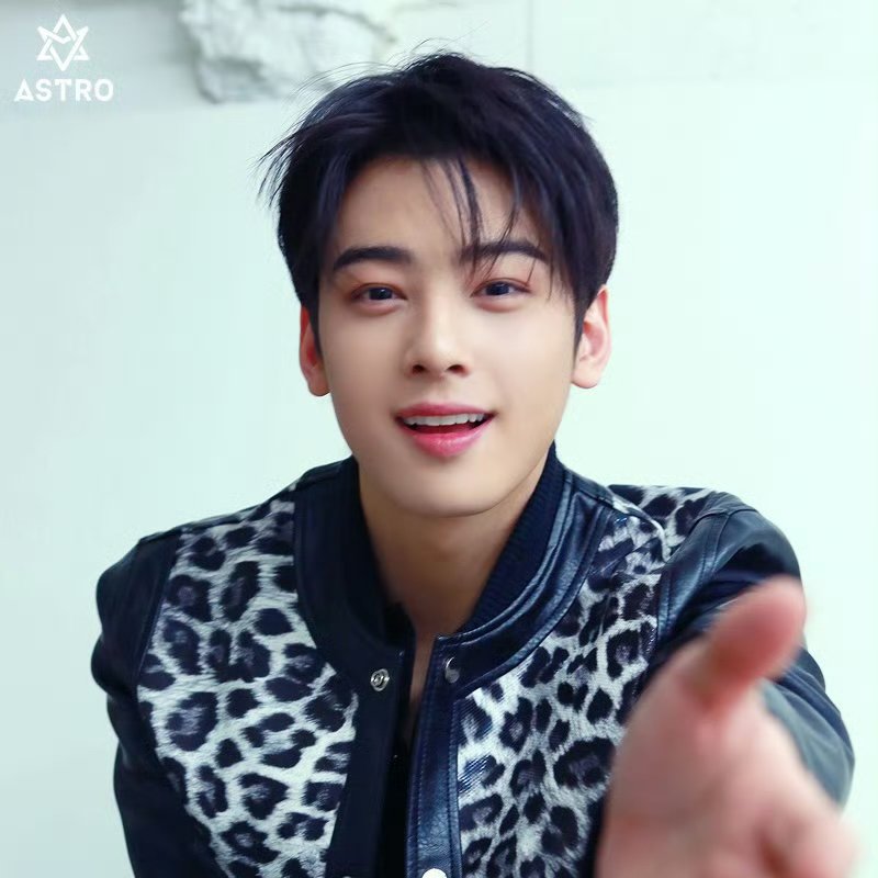 A moment captured by a fan of Cha Eunwoo