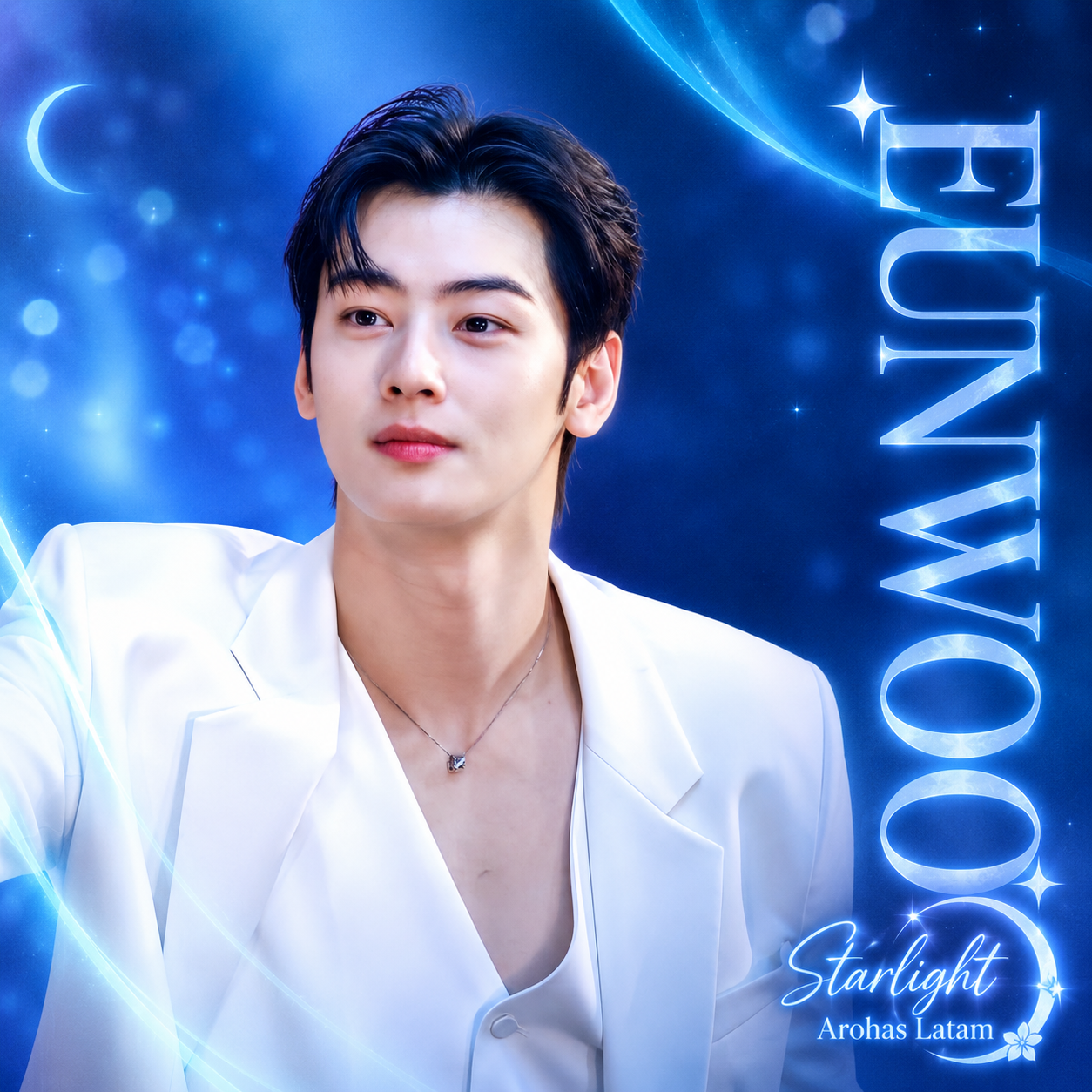 A moment captured by a fan of Cha Eunwoo