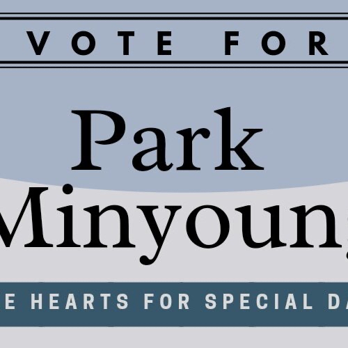 Behind-the-scenes cut of Park Minyoung