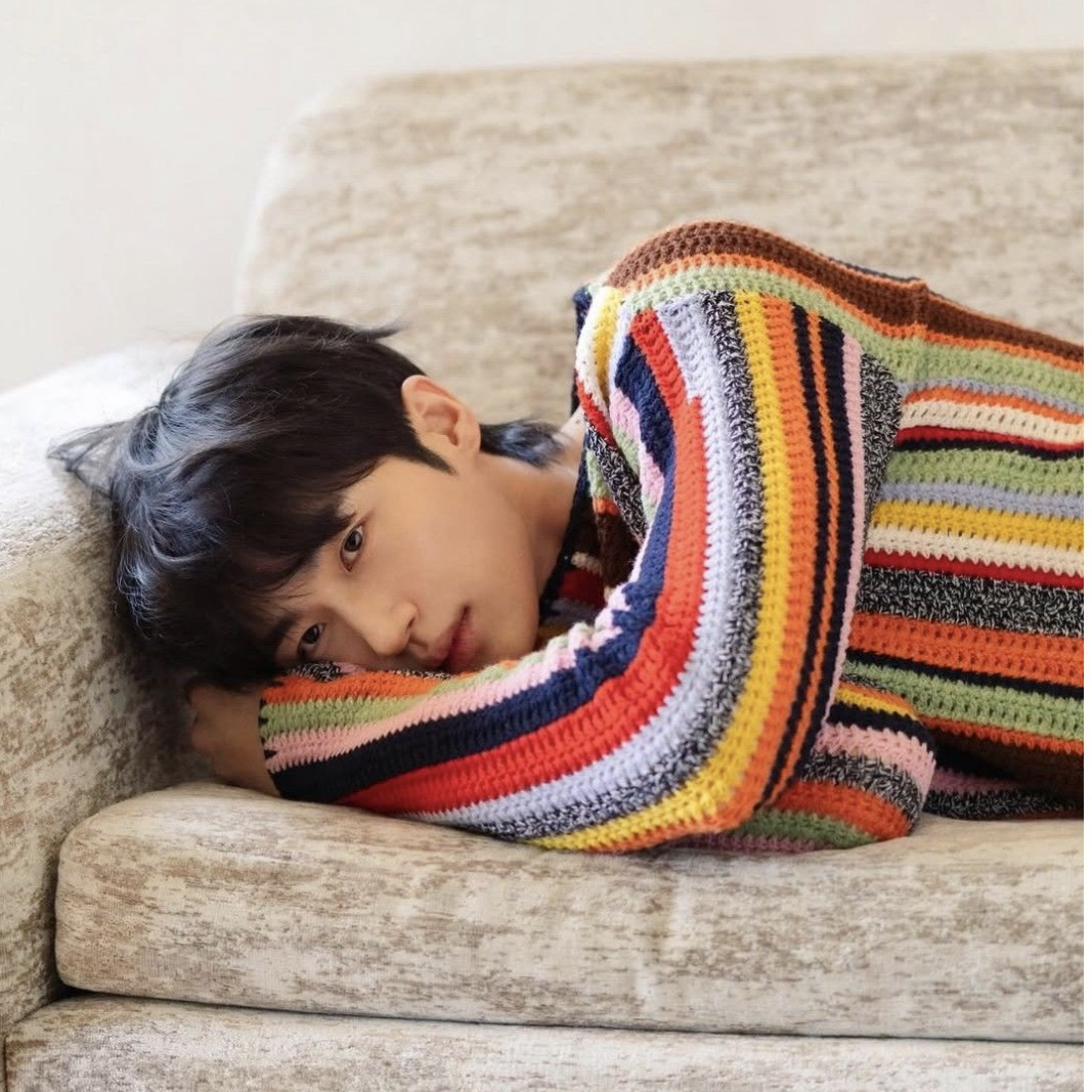 Recent activity shot of Byeon Wooseok