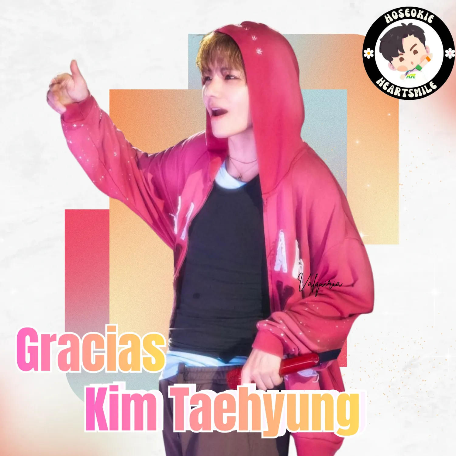 Recent activity shot of Kim Taehyung (V)