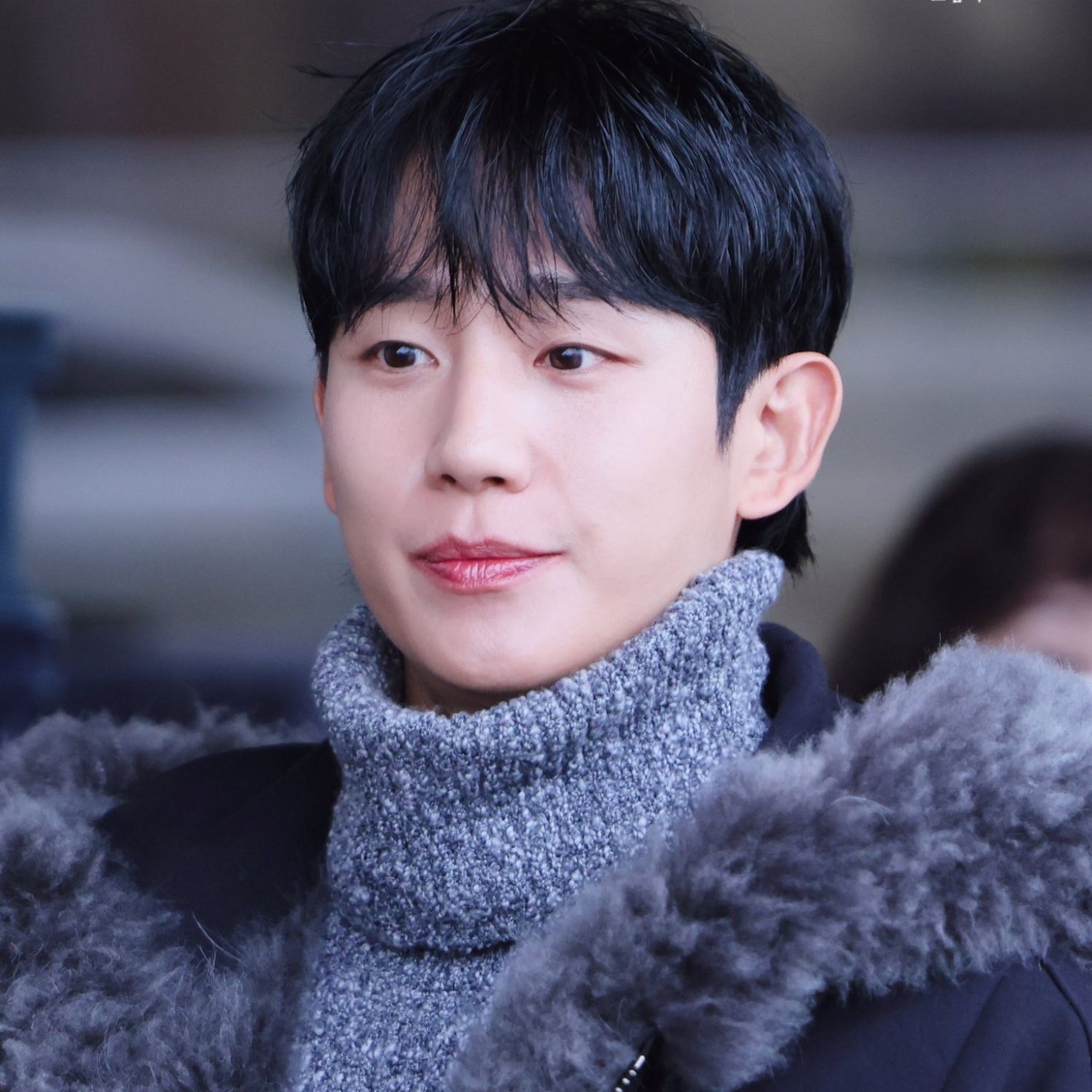 粉丝拍下的丁海寅瞬间