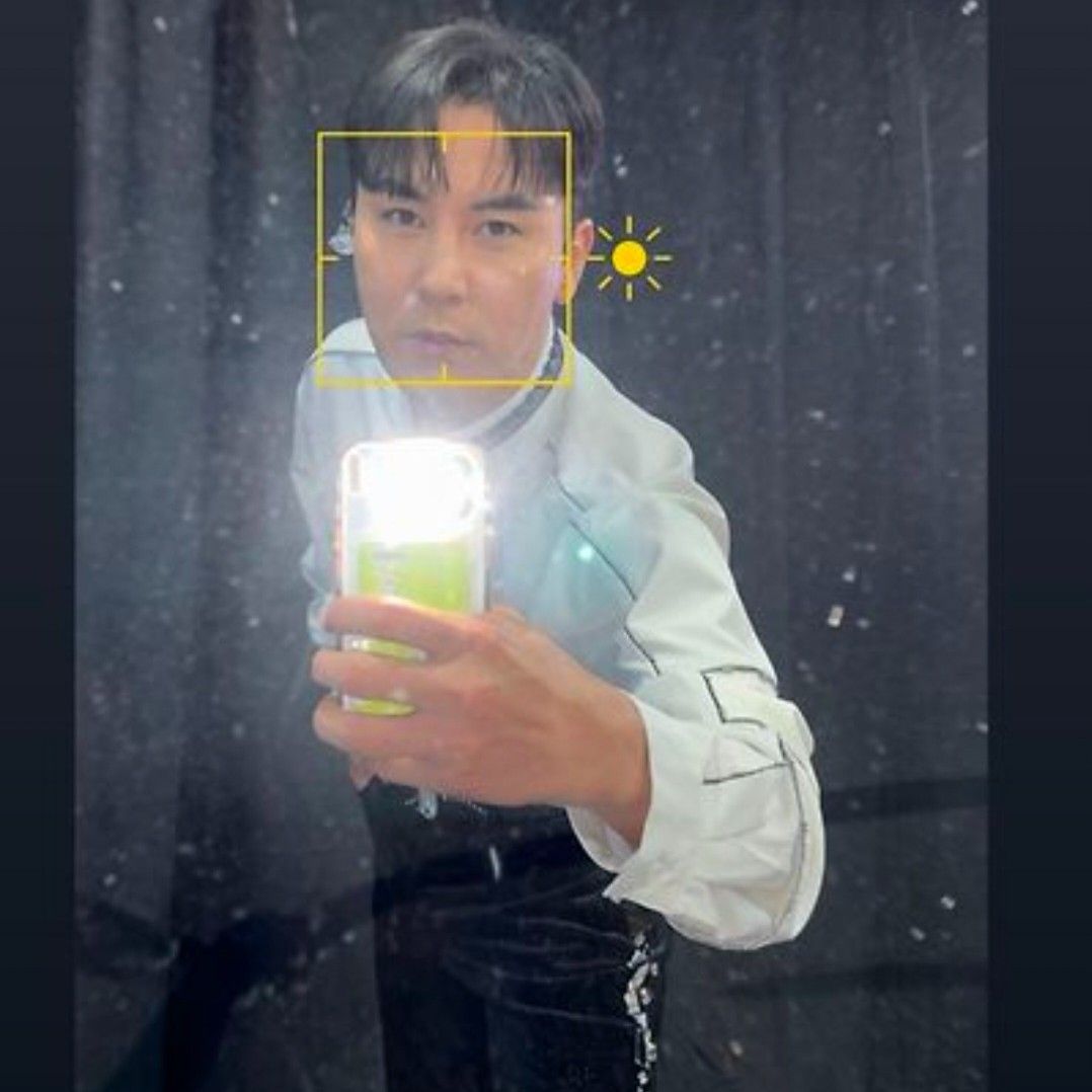 粉絲拍下的張民好瞬間