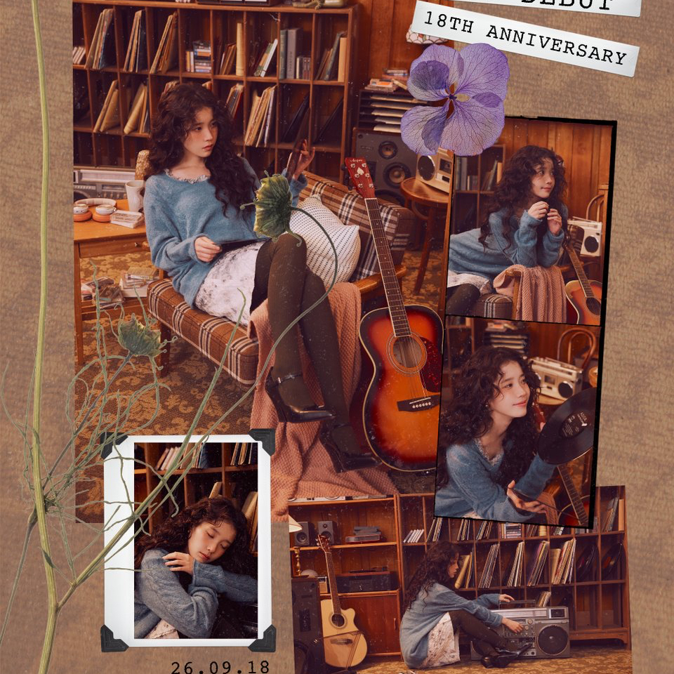 Behind-the-scenes cut of IU
