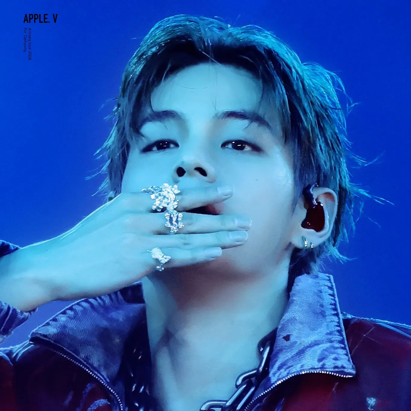 Recent activity shot of Kim Taehyung (V)
