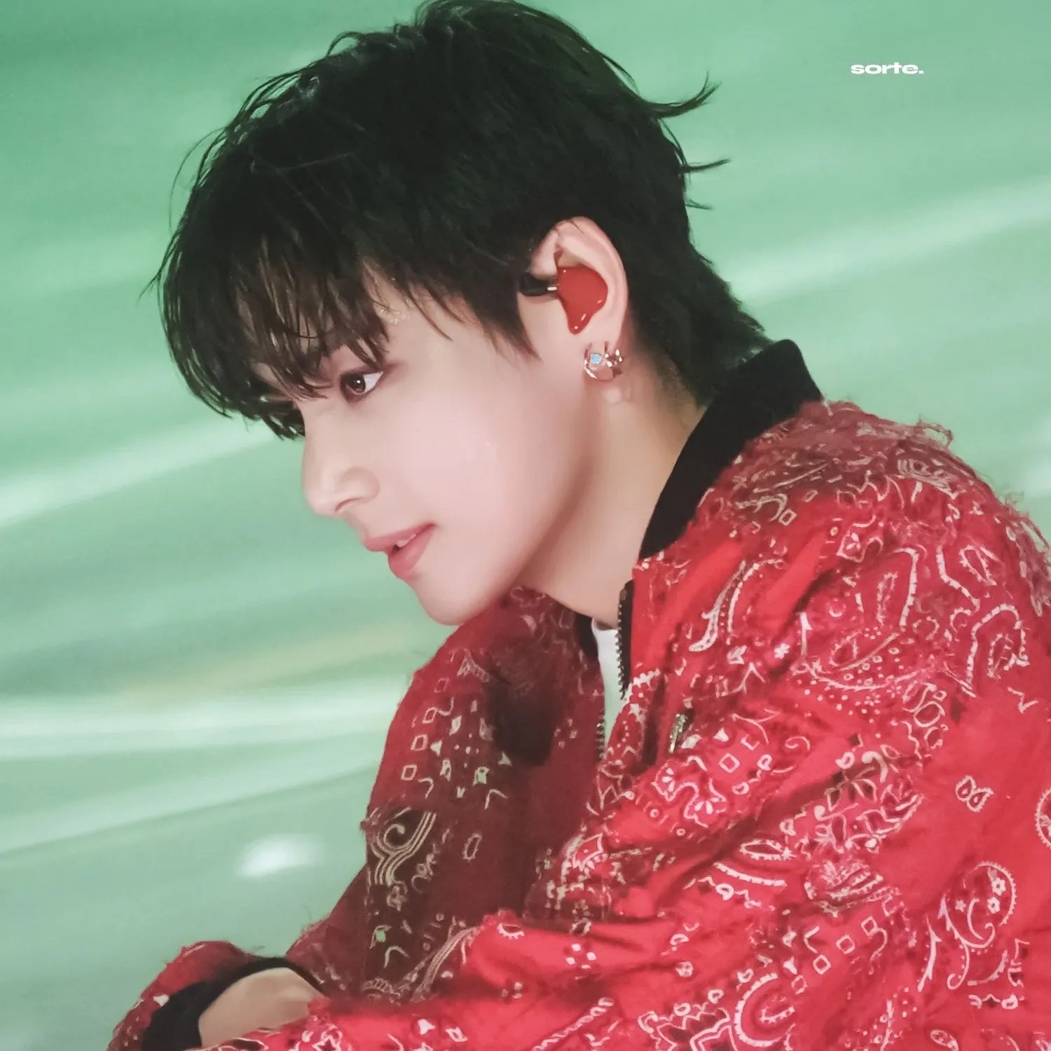 Behind-the-scenes cut of Kim Taehyung (V)