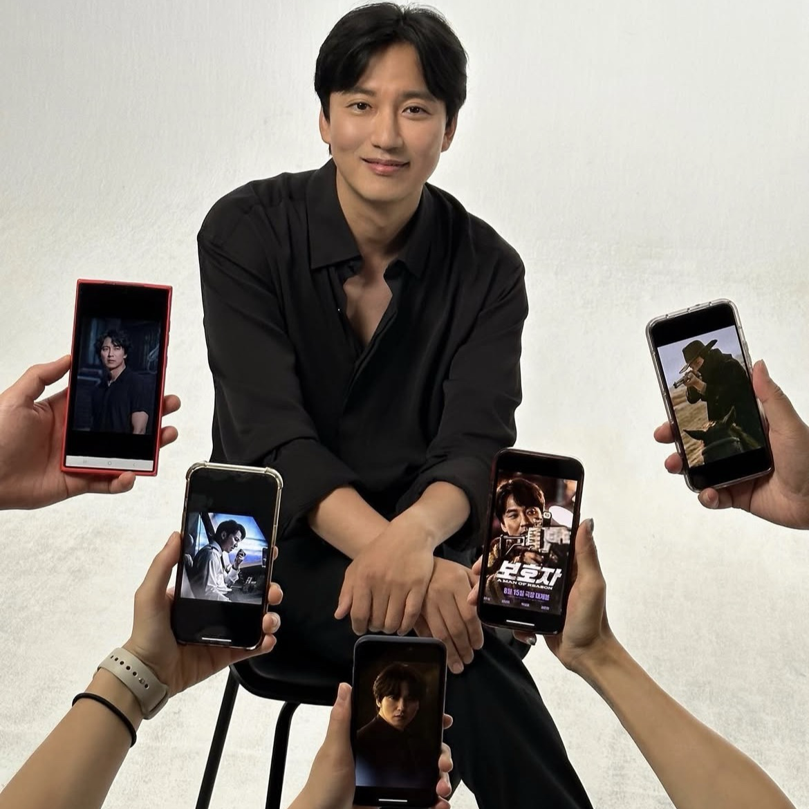 Behind-the-scenes cut of Kim Namgil