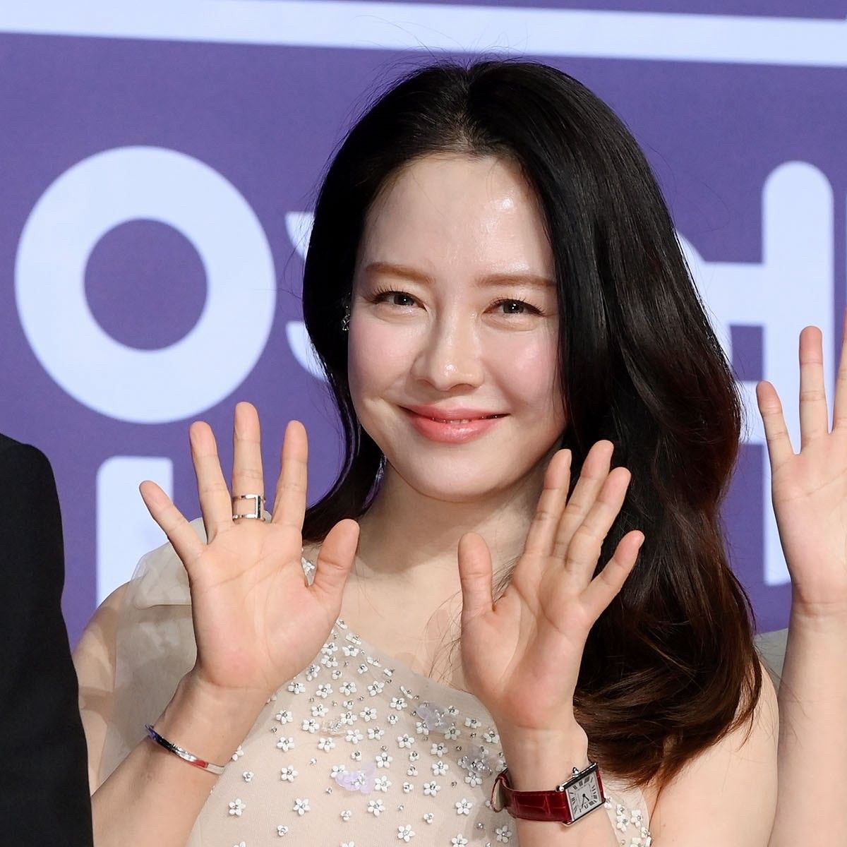 粉丝拍下的宋智孝瞬间