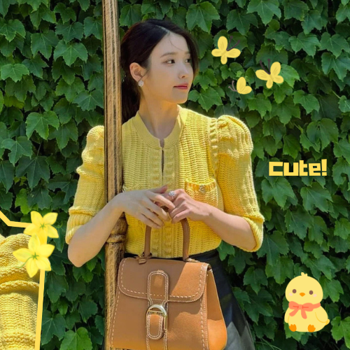 Behind-the-scenes cut of IU