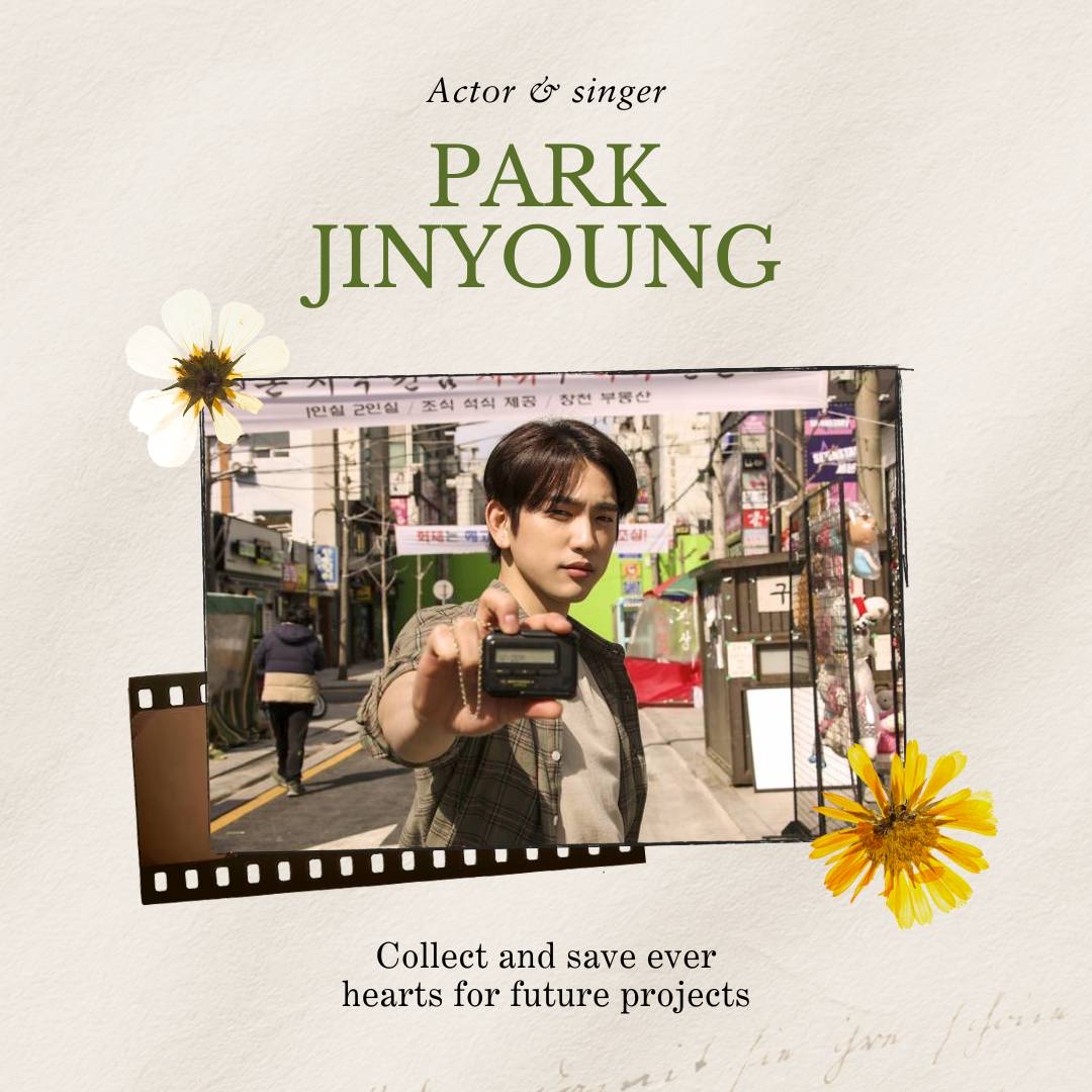 Behind-the-scenes cut of Park Jinyoung