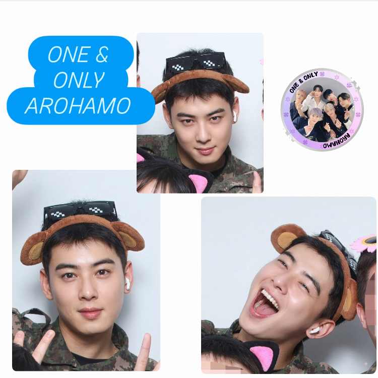 Behind-the-scenes cut of Cha Eunwoo