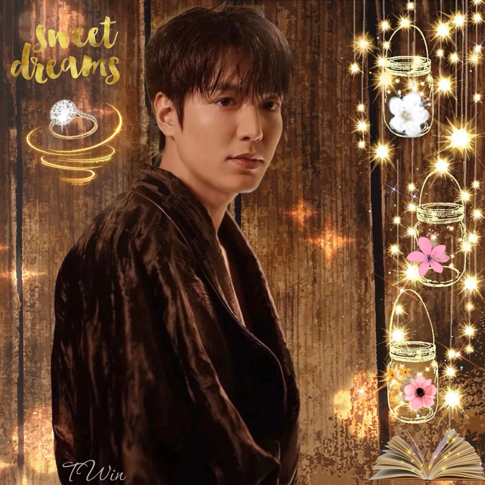 粉丝拍下的李敏镐瞬间