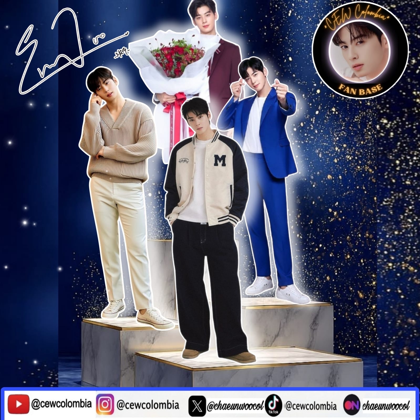 Behind-the-scenes cut of Cha Eunwoo