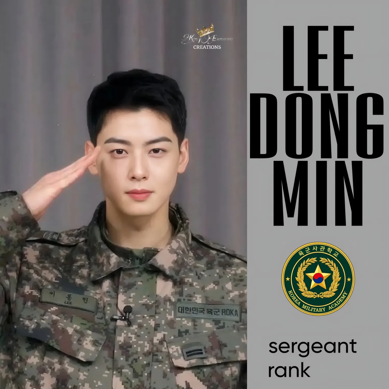 Behind-the-scenes cut of Cha Eunwoo