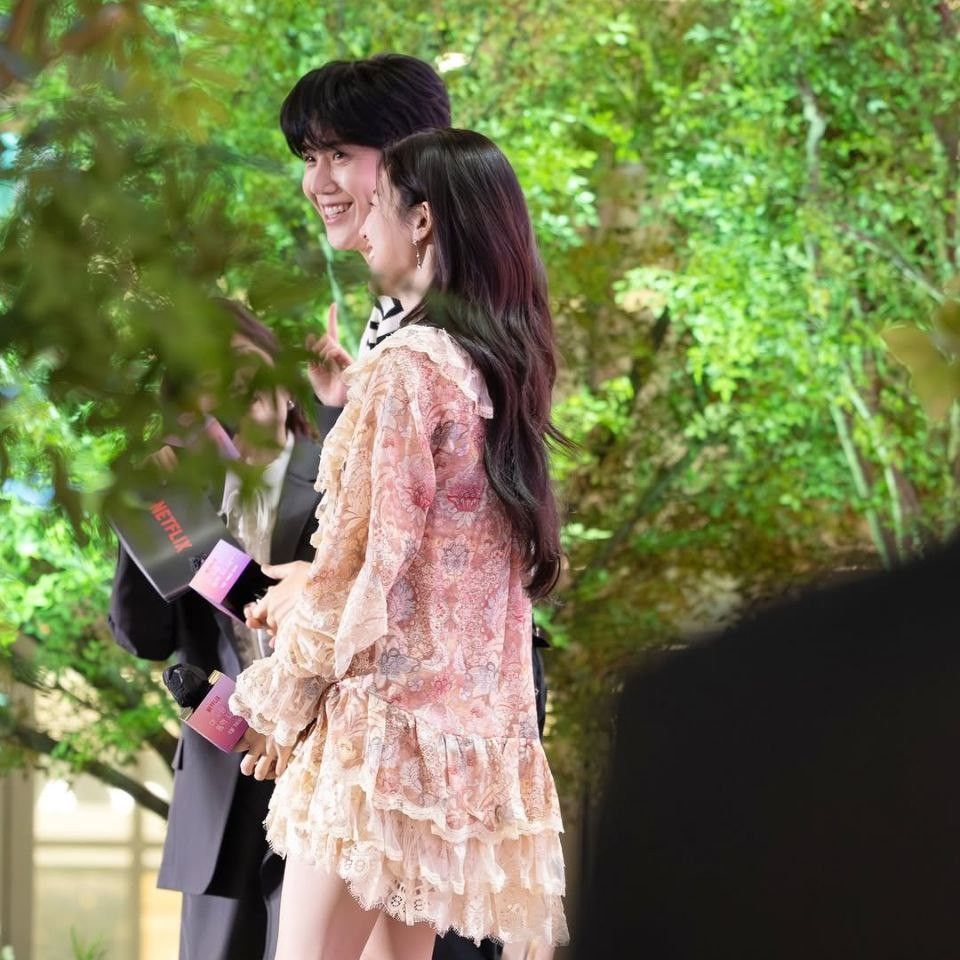 A moment captured by a fan of Kim Seonho