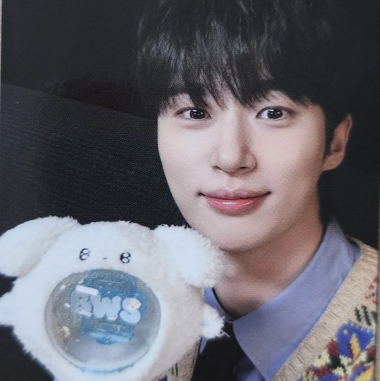 Recent activity shot of Byeon Wooseok