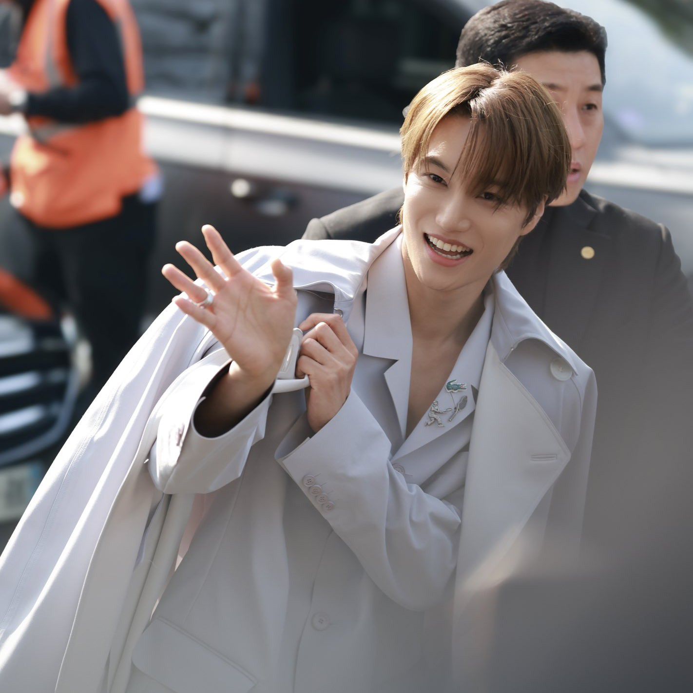 A moment captured by a fan of KAI