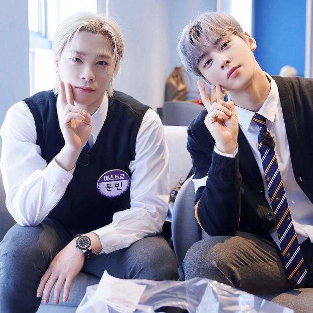 Recent activity shot of Cha Eunwoo