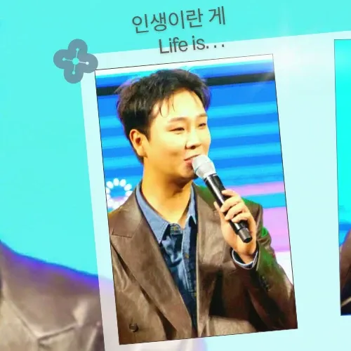 Behind-the-scenes cut of Song Minjun