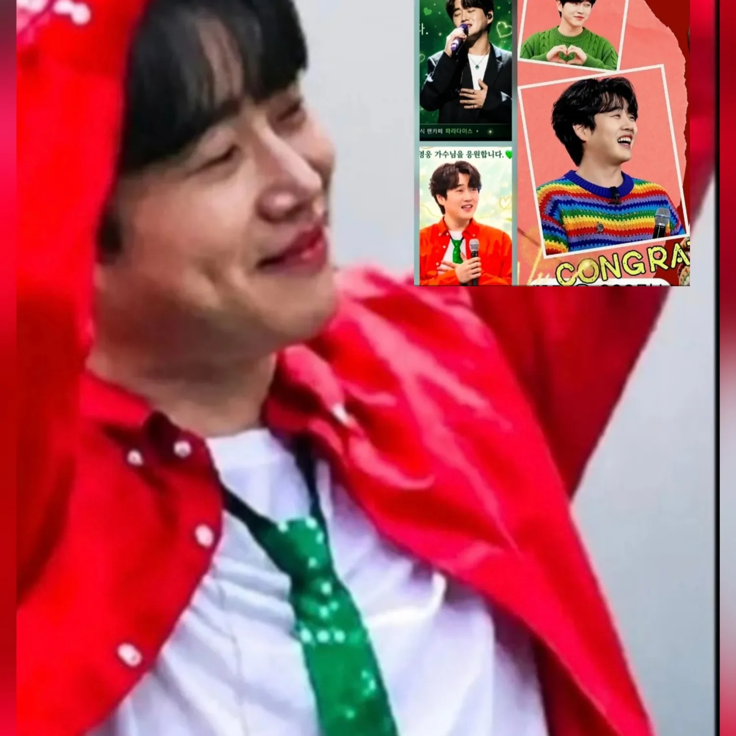 A moment captured by a fan of Hwang Youngwoong