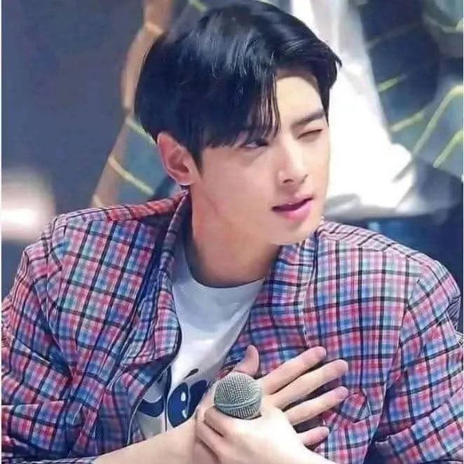 Recent activity shot of Cha Eunwoo