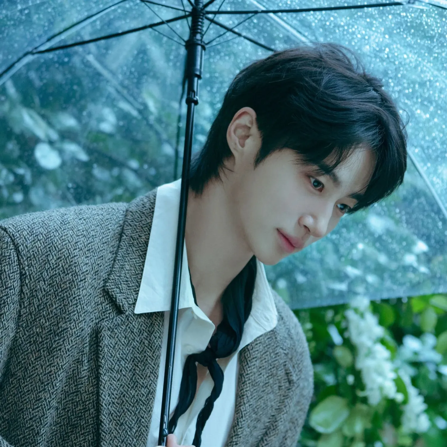 A moment captured by a fan of Byeon Wooseok