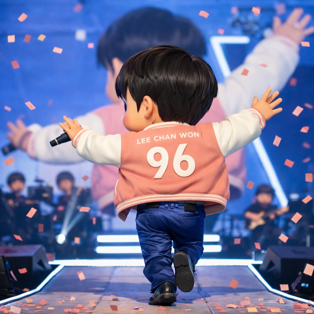 Momen yang diabadikan oleh penggemar Lee Chanwon