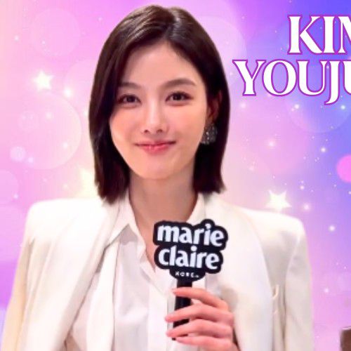 Behind-the-scenes cut of Kim Youjung