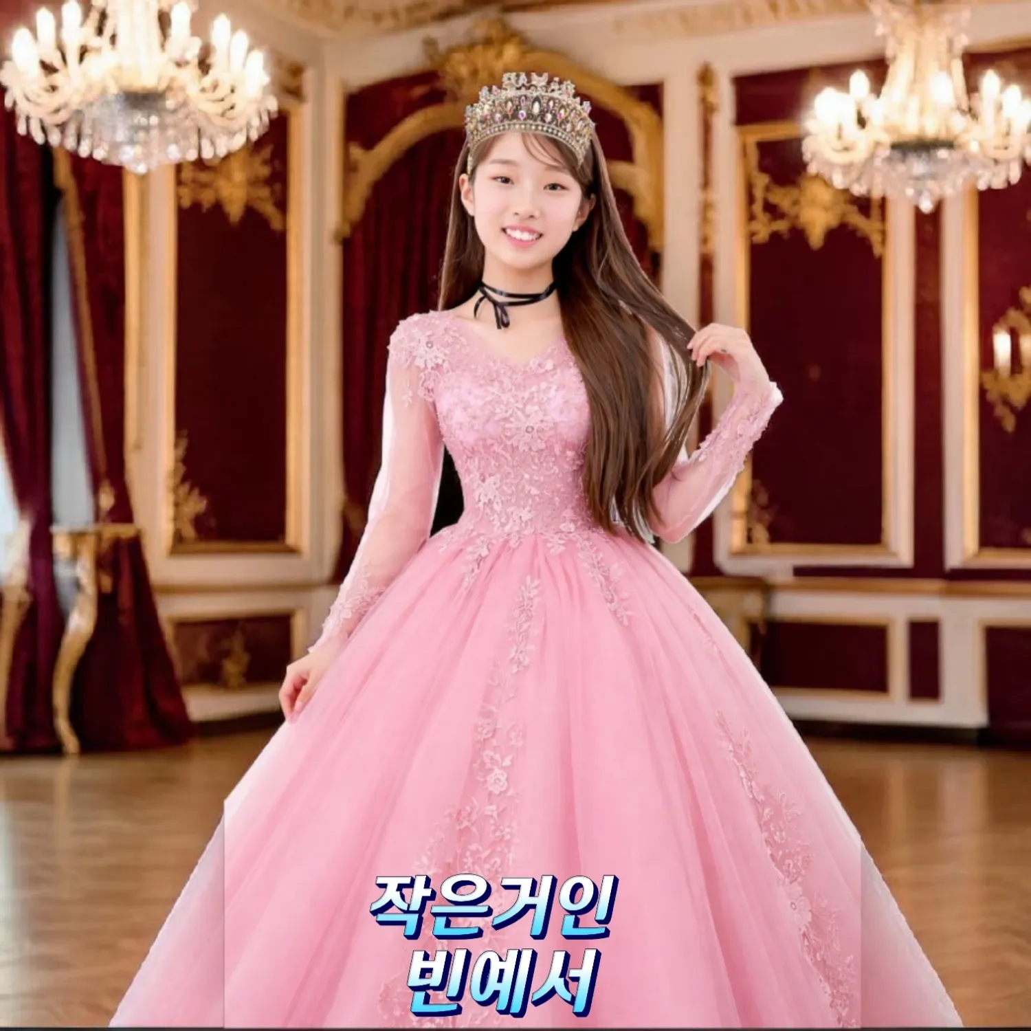 Behind-the-scenes cut of Bin Yeseo