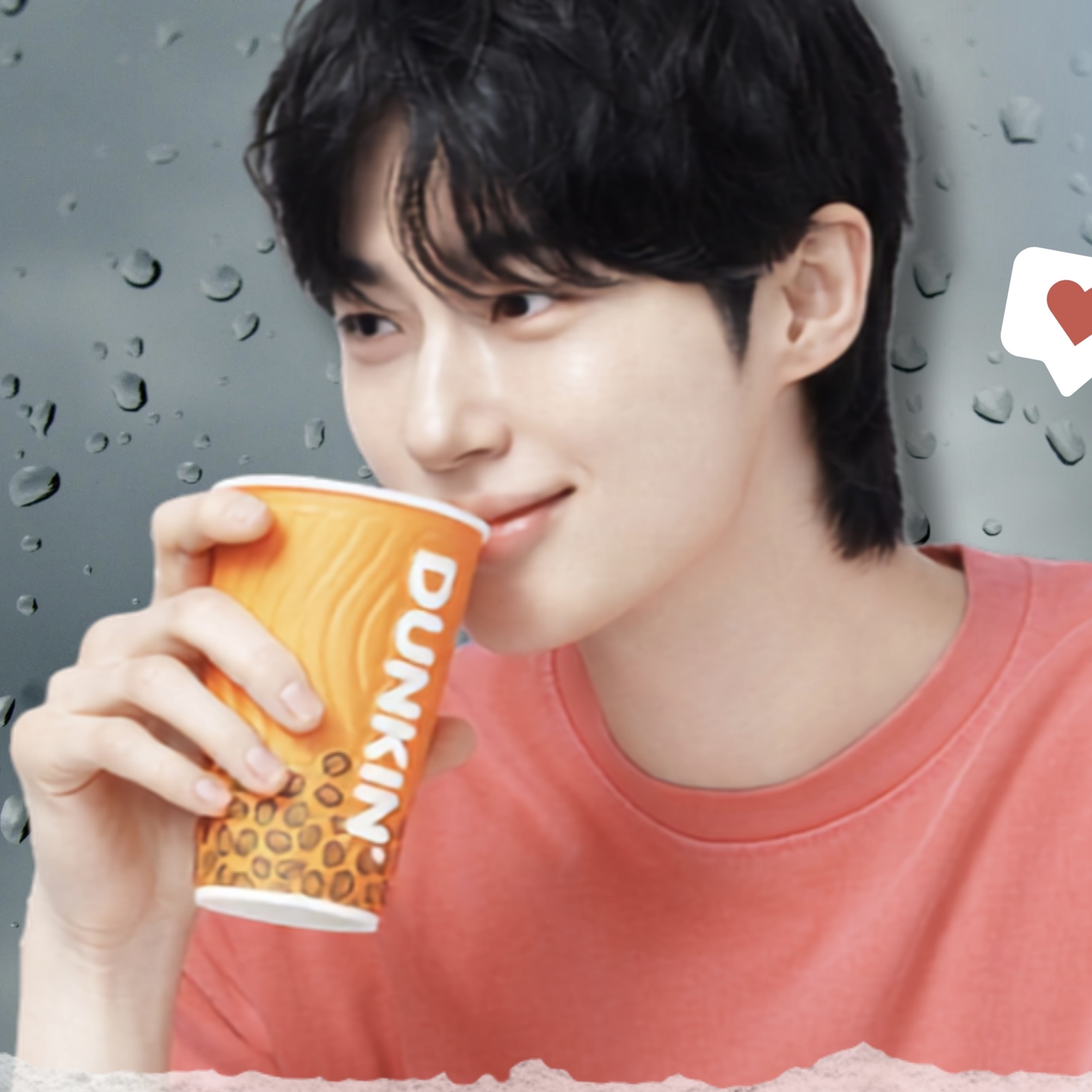 A moment captured by a fan of Byeon Wooseok