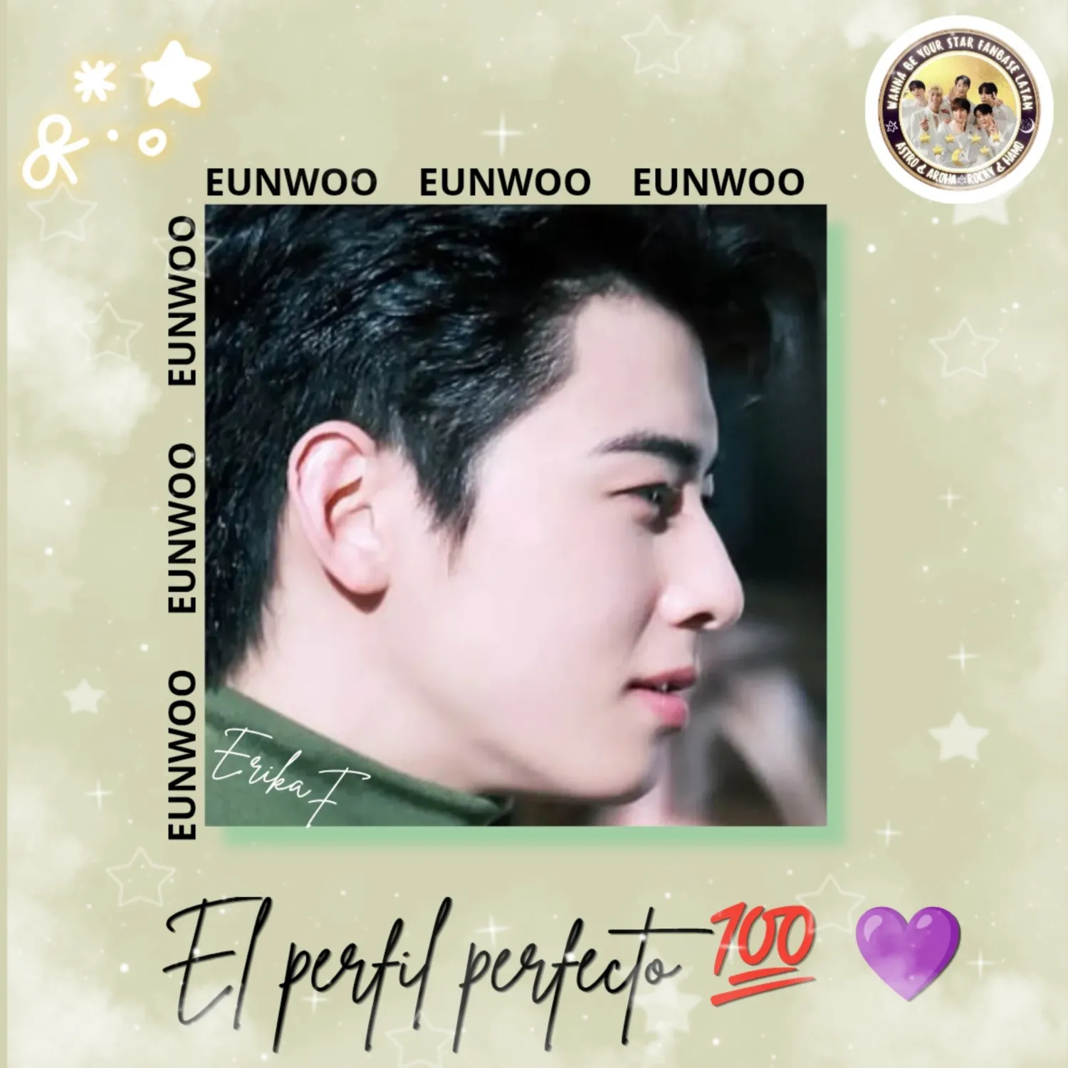Recent activity shot of Cha Eunwoo