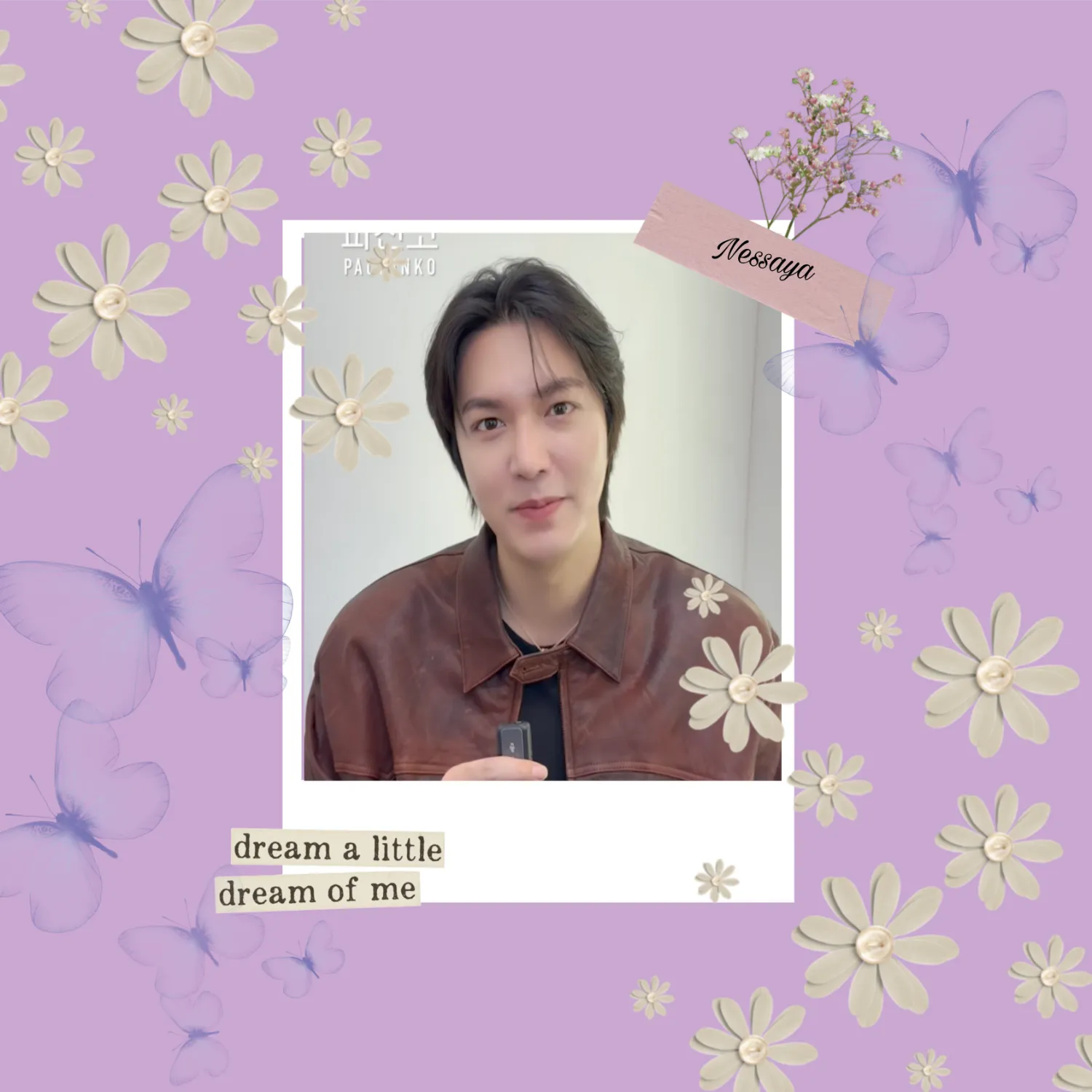 Behind-the-scenes cut of Lee Minho