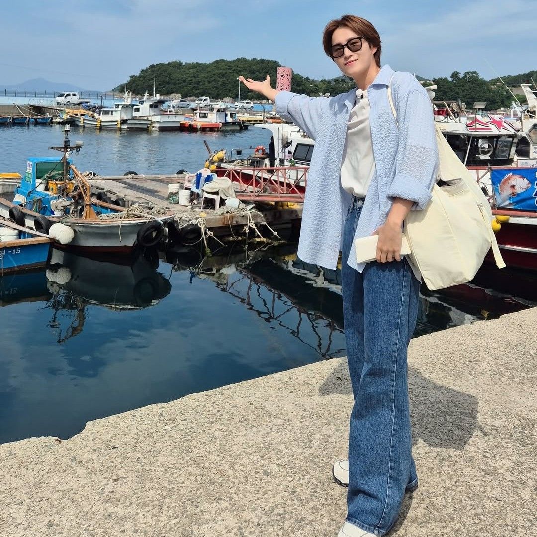 粉丝拍下的金熙栽瞬间