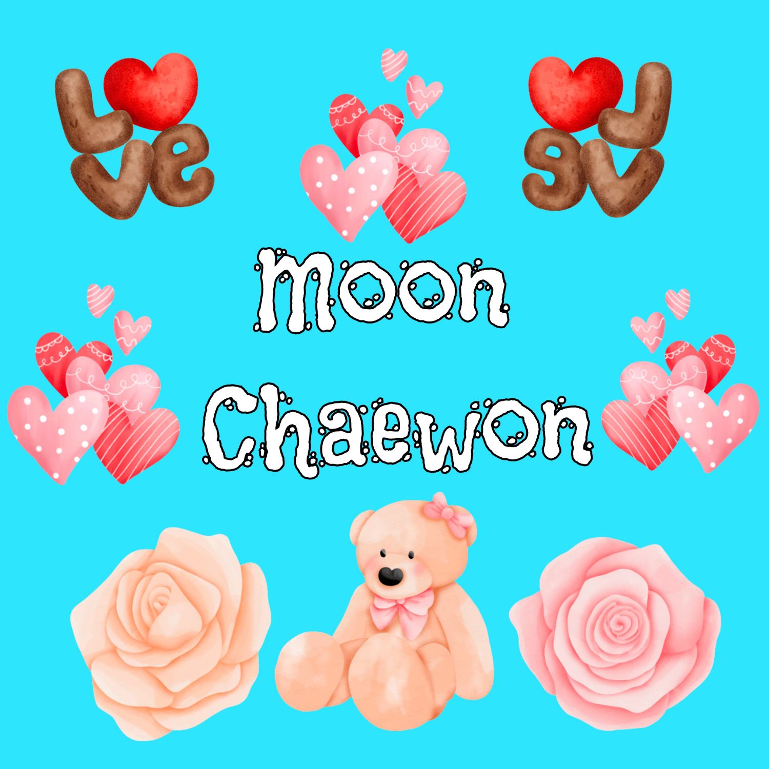 Recent activity shot of Moon Chaewon
