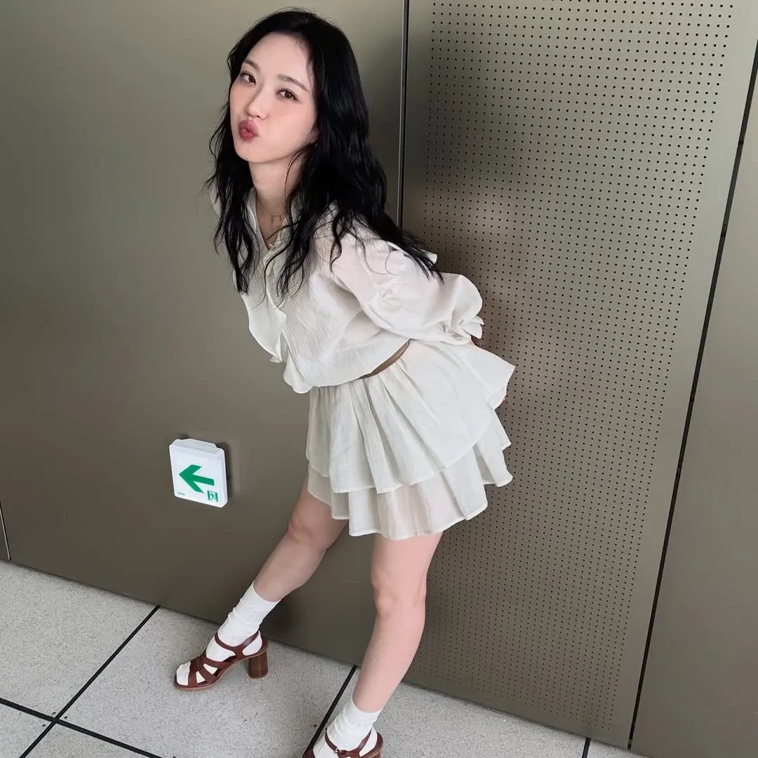 A moment captured by a fan of Han Jihyun
