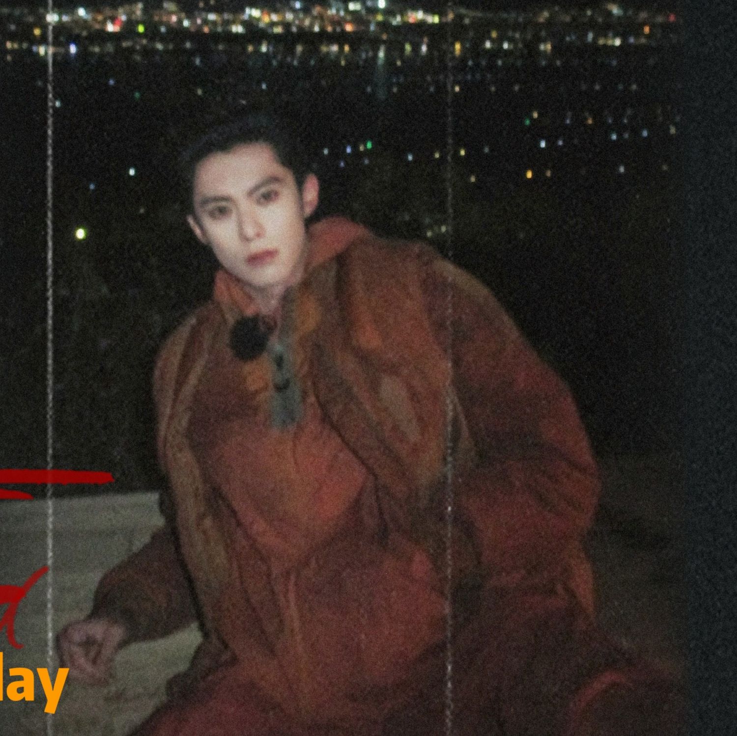 粉絲拍下的王鹤棣瞬間