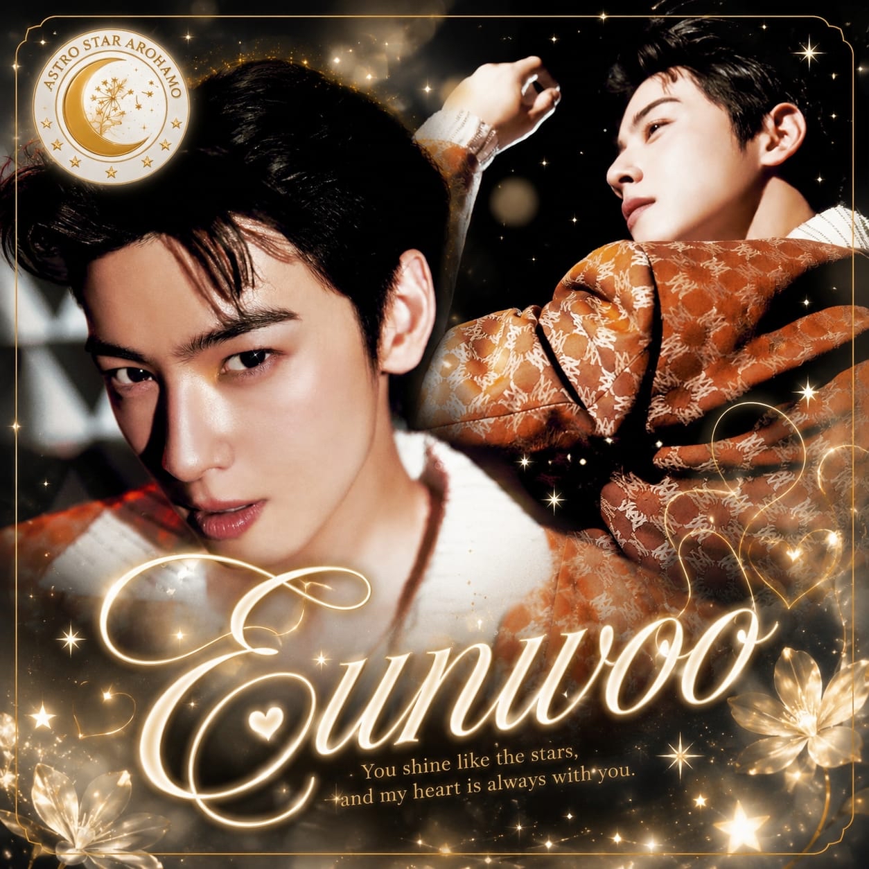 Behind-the-scenes cut of Cha Eunwoo