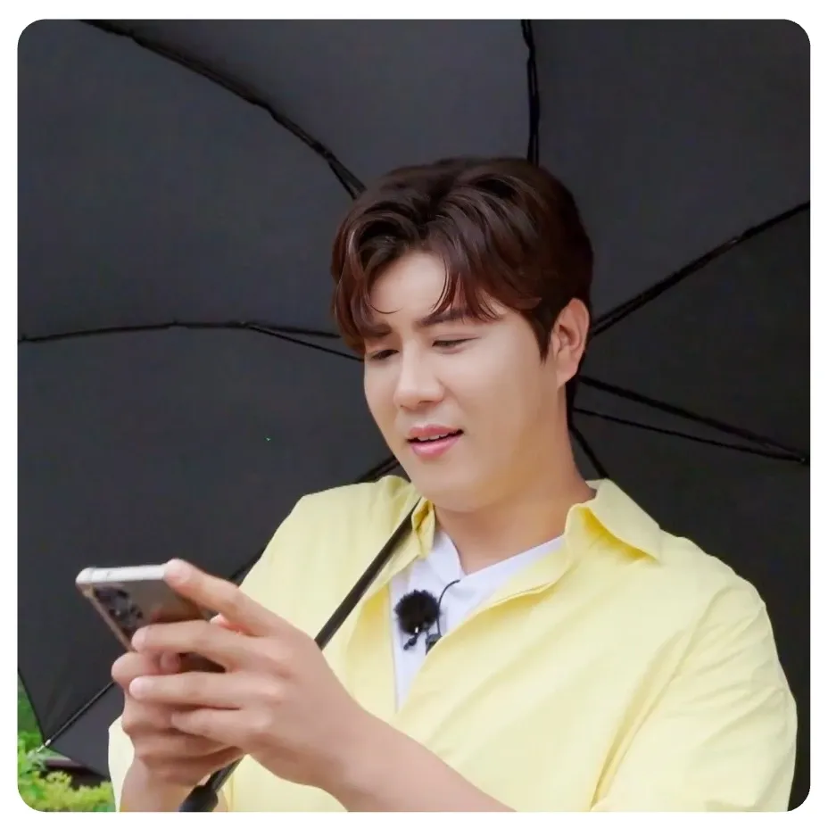 Behind-the-scenes cut of Jin Haesung