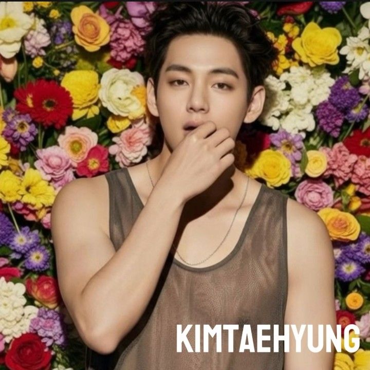 Recent activity shot of Kim Taehyung (V)