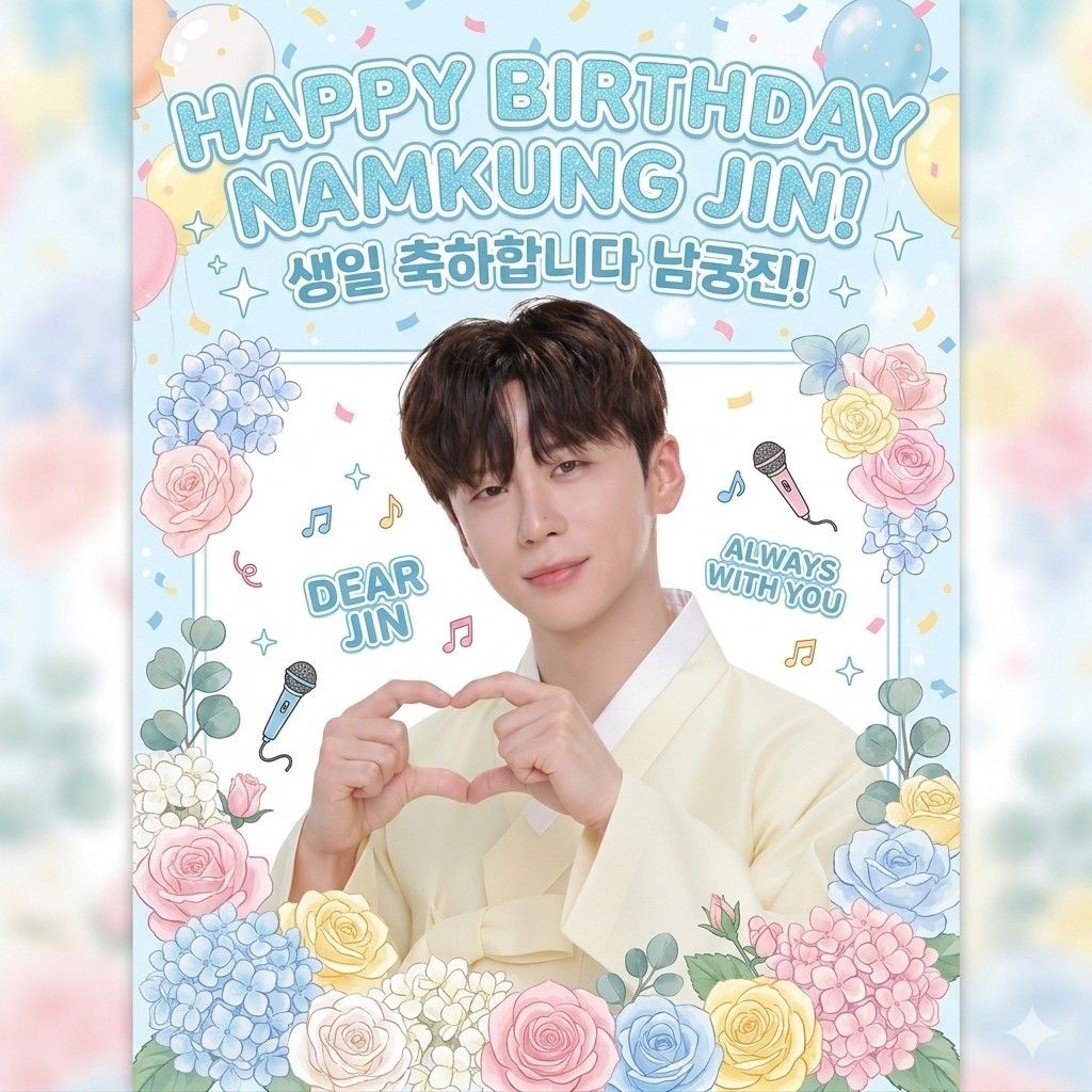 Behind-the-scenes cut of Namgung Jin