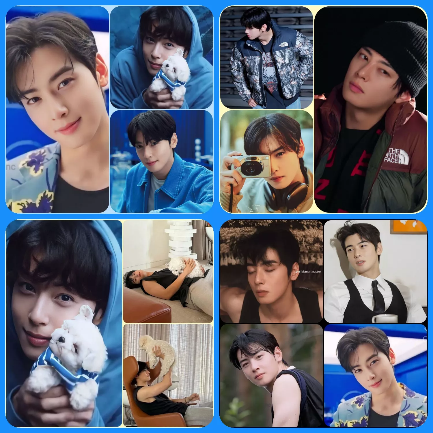 Behind-the-scenes cut of Cha Eunwoo