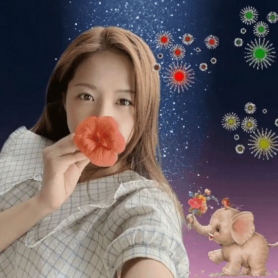 A moment captured by a fan of Jeong Dakyoung