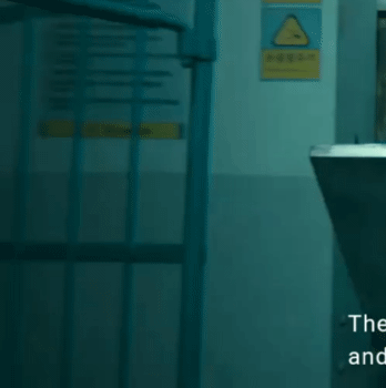 Behind-the-scenes cut of Shin Haesun