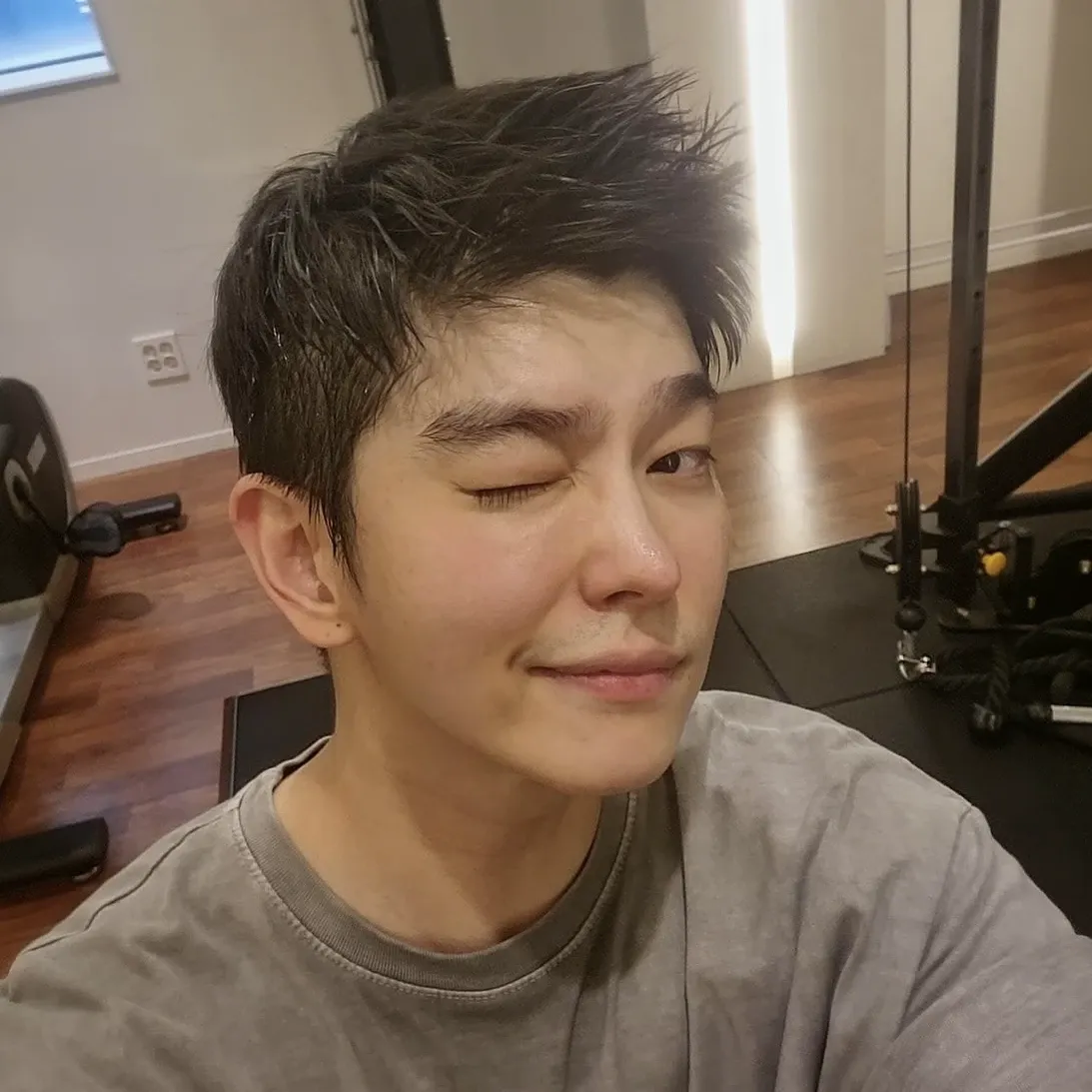 Recent activity shot of Yoon Kyunsang