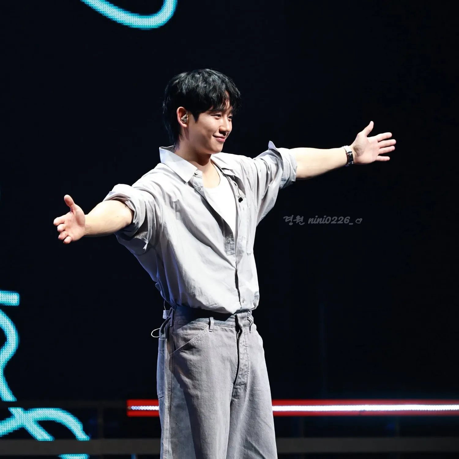 A moment captured by a fan of Jung Haein