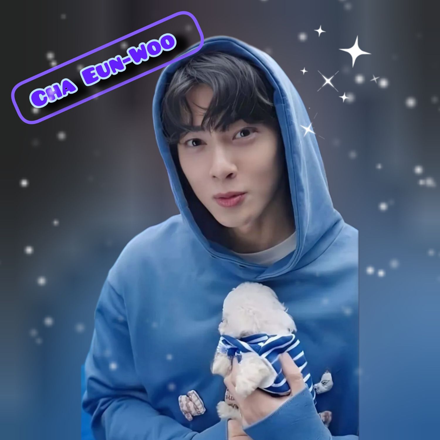 A moment captured by a fan of Cha Eunwoo