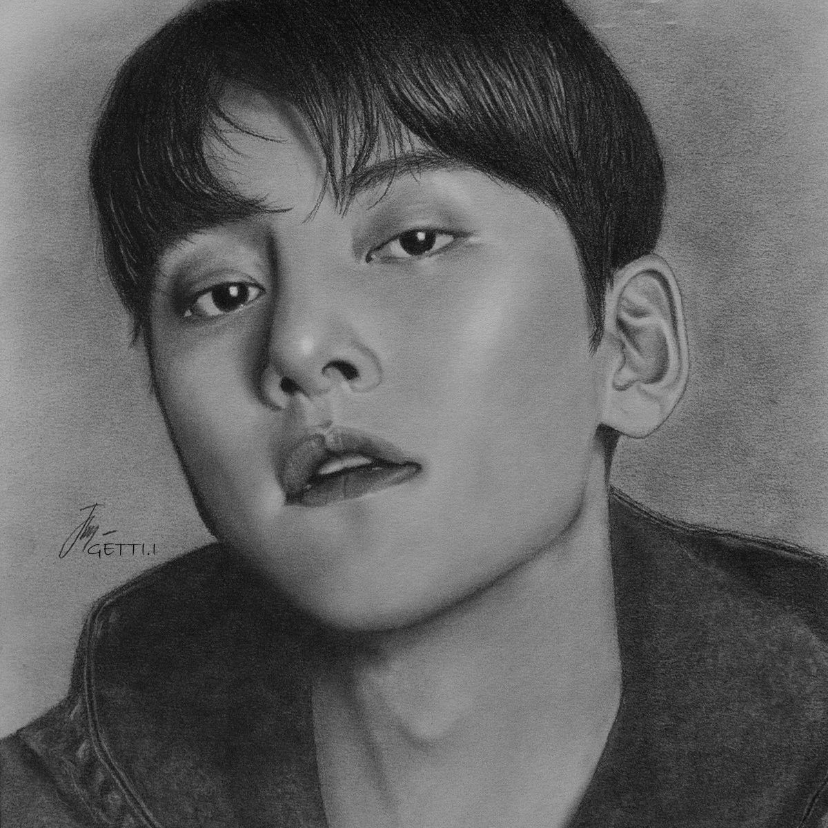 粉丝拍下的池昌旭瞬间